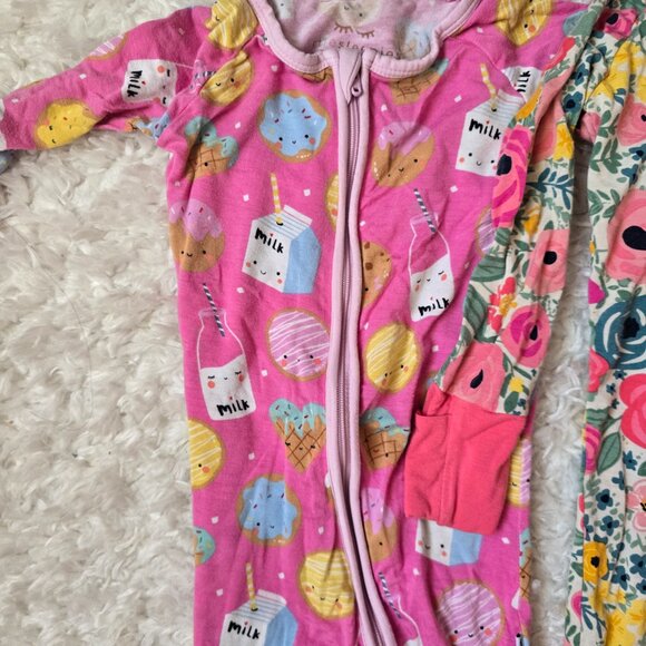 Long Sleeve Bamboo Pajamas (6-12 months) - Picture 3 of 9